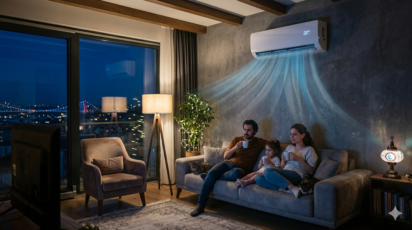 Gece Klima Kullanımı Zararlı mı? Doğru Ayar Nasıl Olmalı?